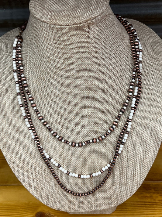 Beaded Western Necklace