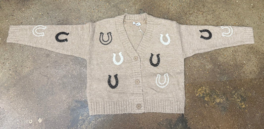 Horseshoe Pattern Sweater