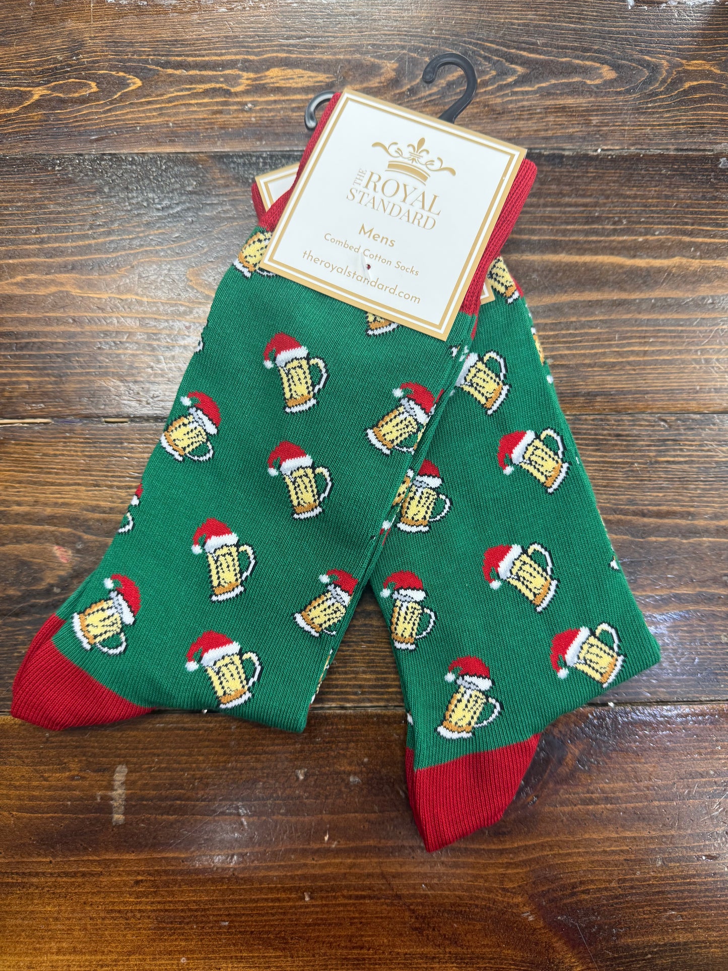 Men's Christmas Beer Socks