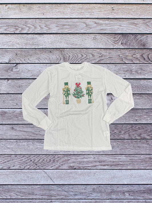 Watercolor Nutcracker Long Sleeve