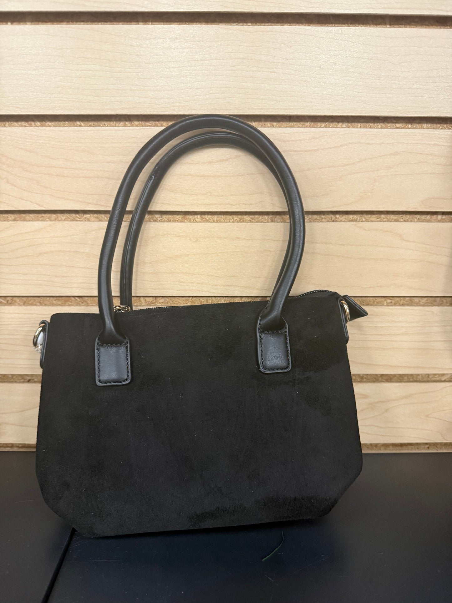 Liana Two-tone Faux Suede Mini Tote