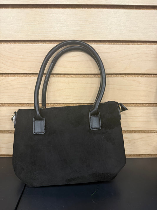 Liana Two-tone Faux Suede Mini Tote