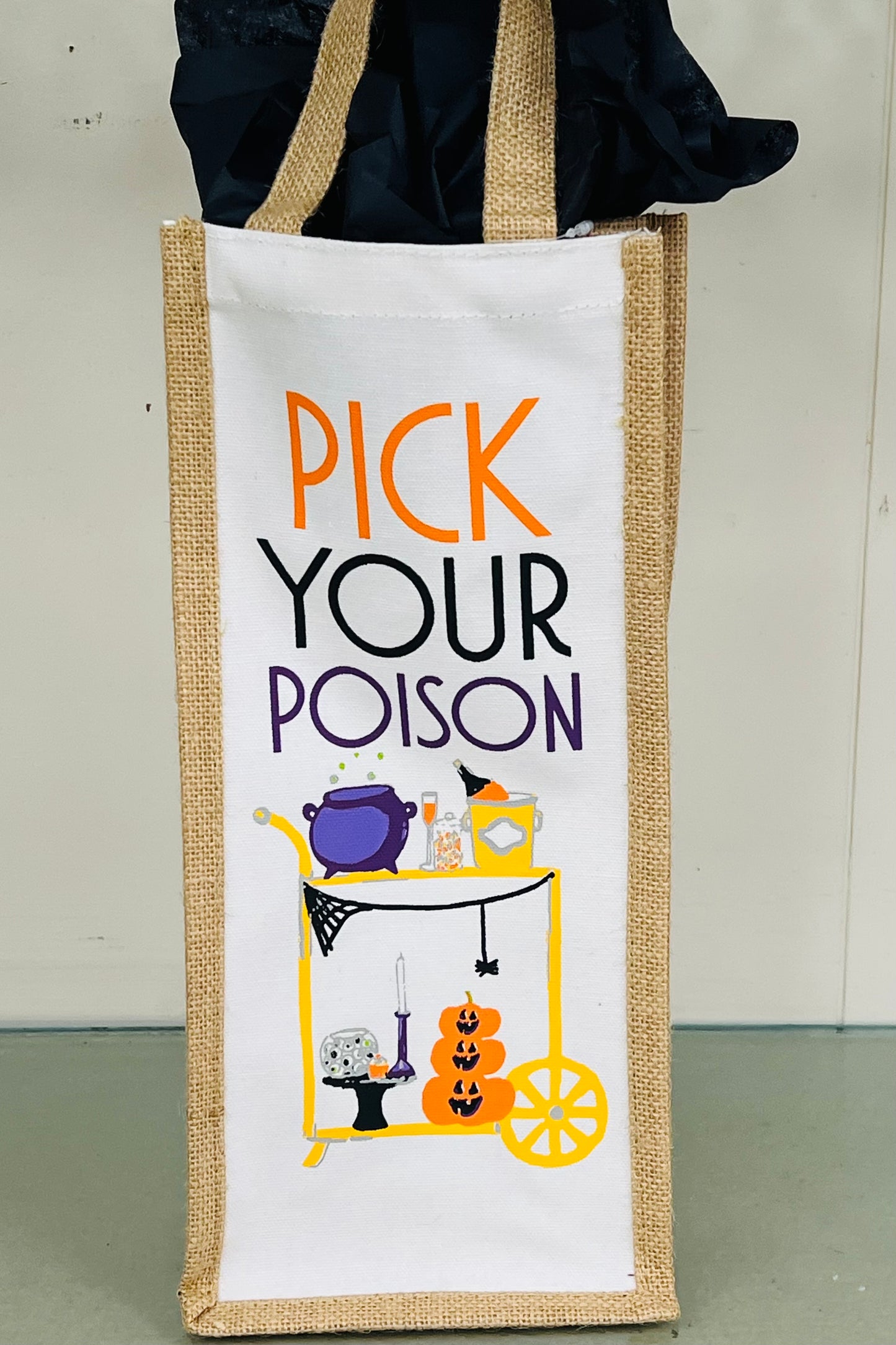 Pick Your Poison Wine Gift Bag