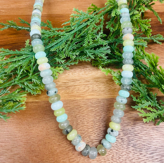 Mint River Stone Necklace