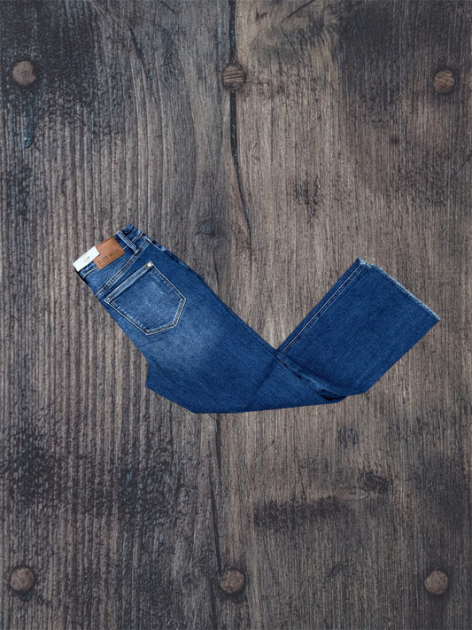 Dark Wash Kick Flare Judy Blue