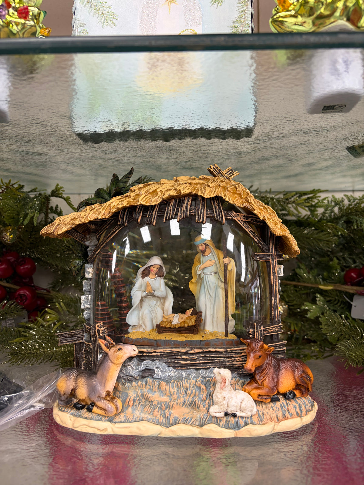Nativity Water Lantern