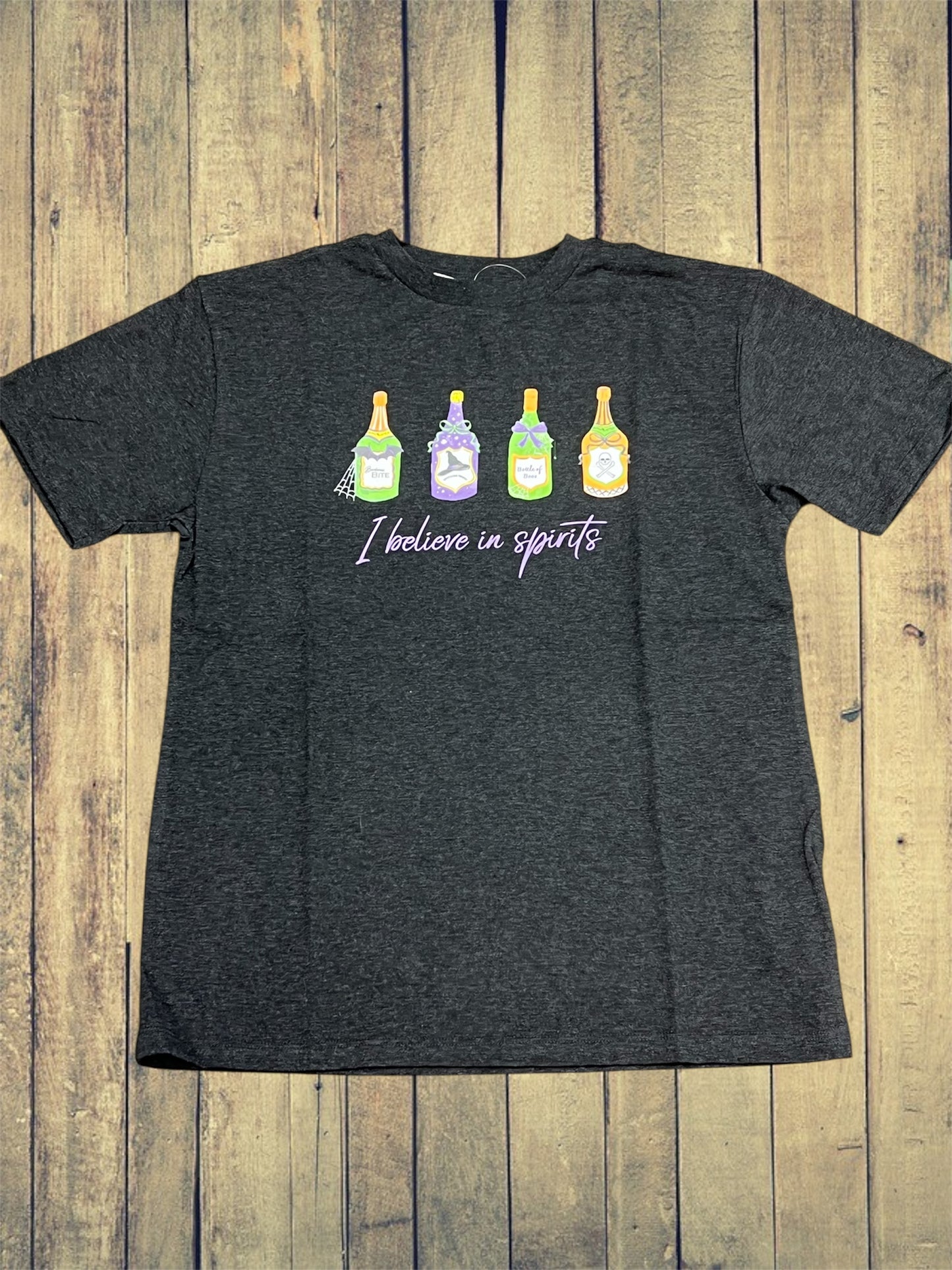 I Believe In Spirits Crew Neck Shirt