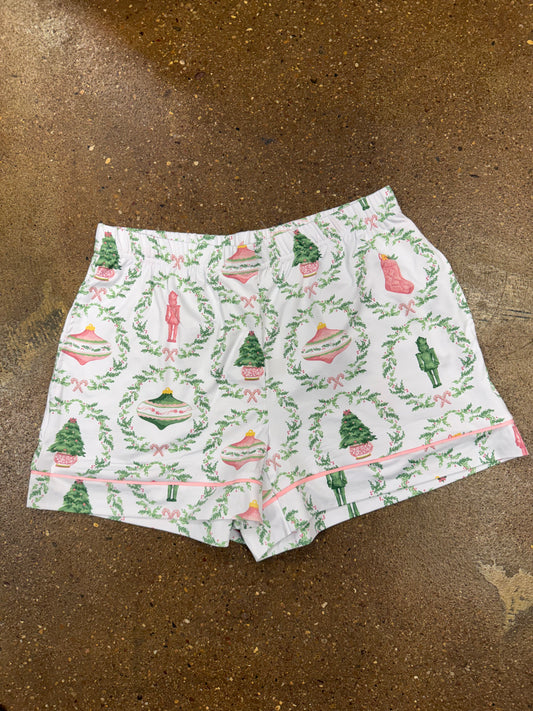 Nutcracker Trellis Sleep Shorts