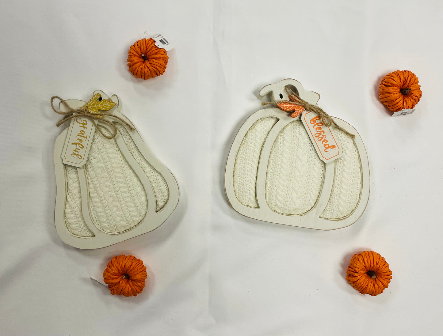 Fabric Cozy Pumpkins