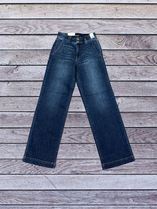 Dark Color High Rise Boot Cut Judy Blue Jeans