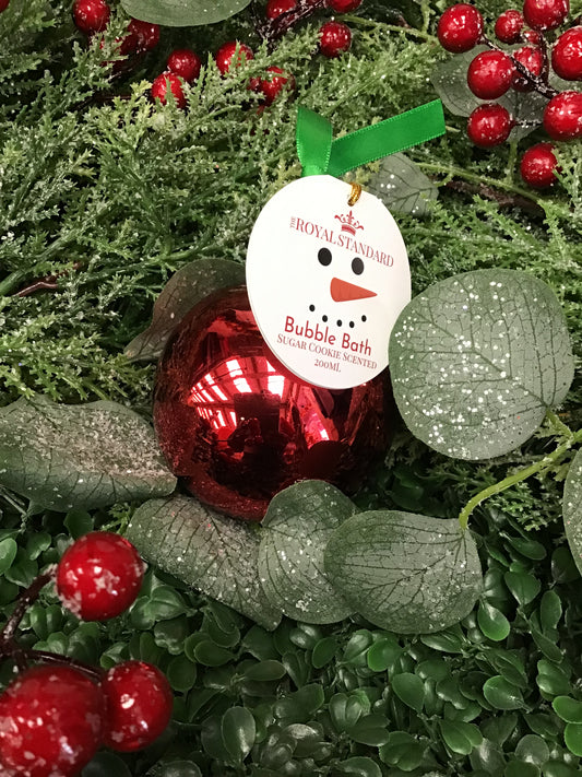 Snowman Bubble Bath