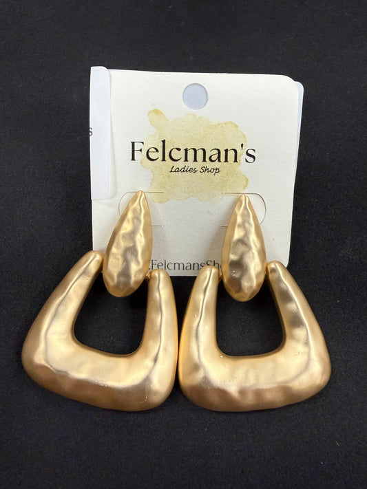 Hammered Chunky Dangles