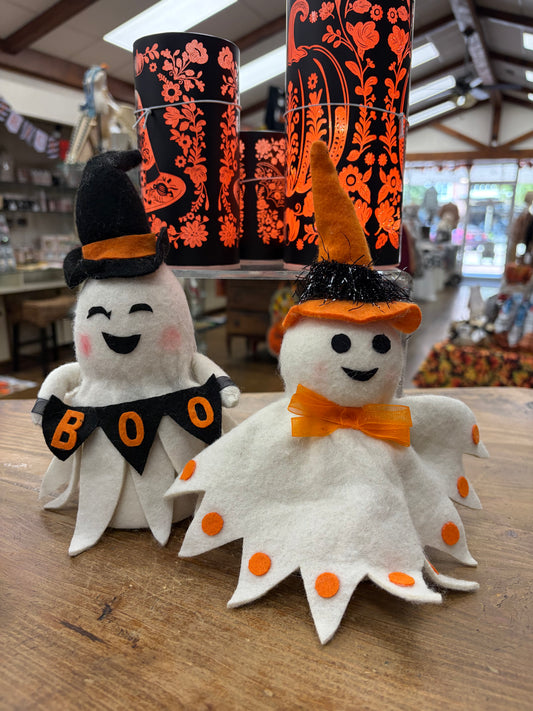 9" Felt Halloween Ghost