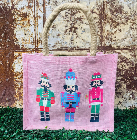 Pink Nutcracker Gift Tote