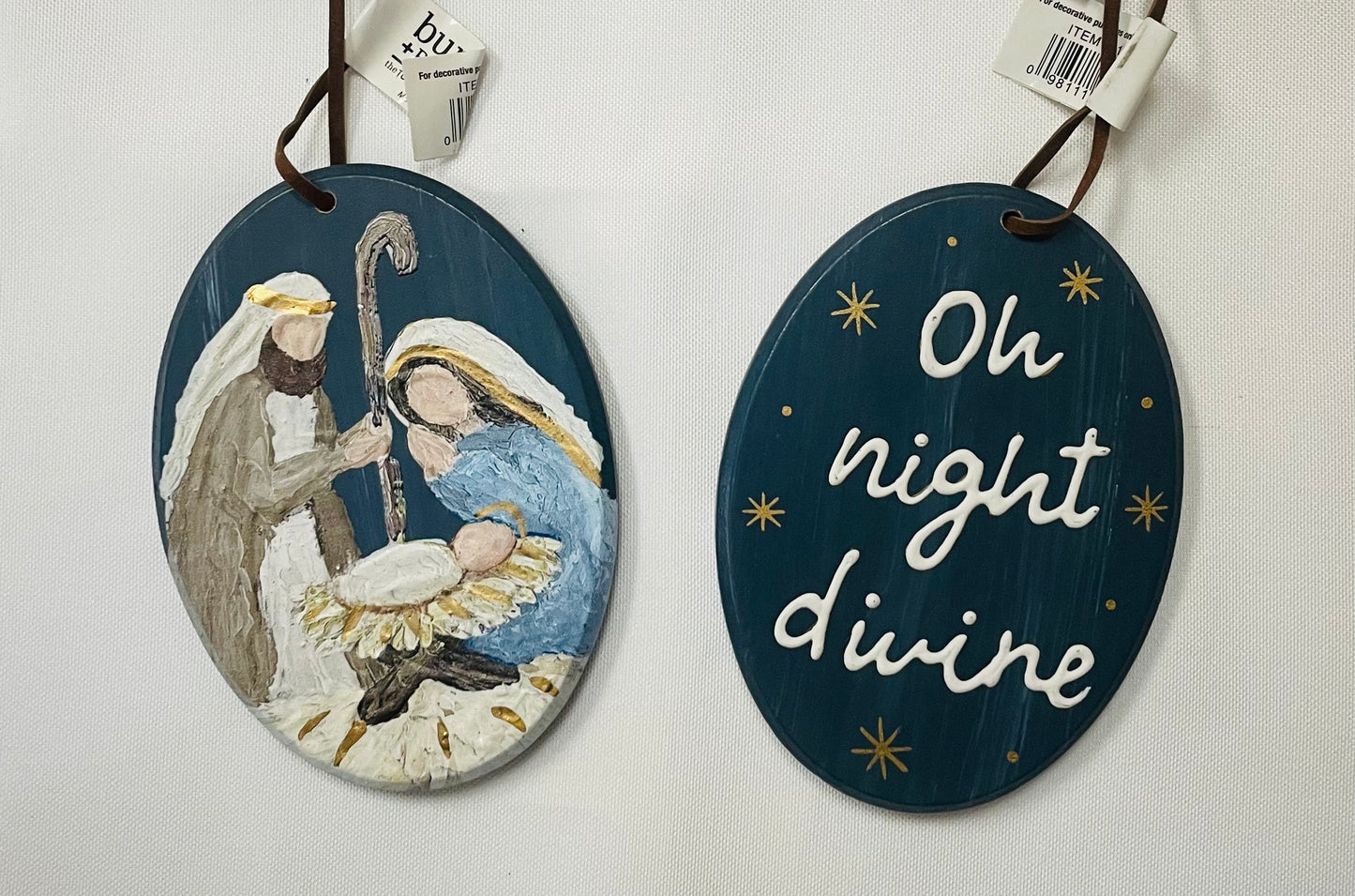 Holy Family Message Ornament