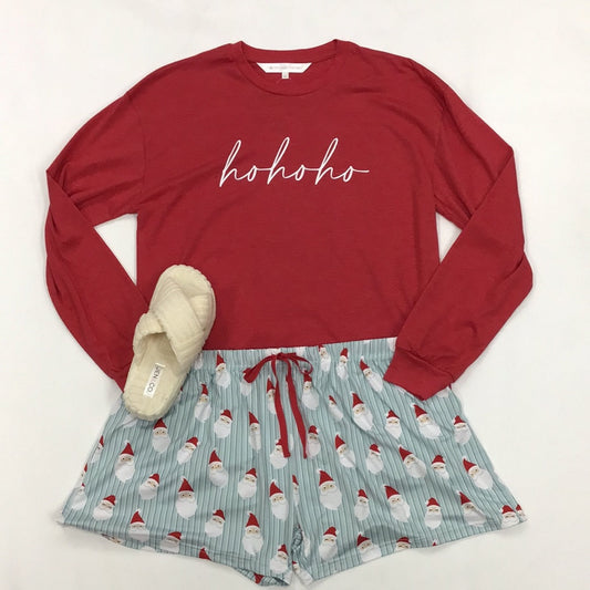 Ho Ho Ho Red Long Sleeve