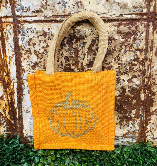 Small Pumpkin Gift Tote