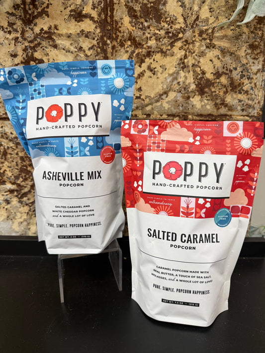 Poppy's Gourmet Premium Popcorn Market Bag