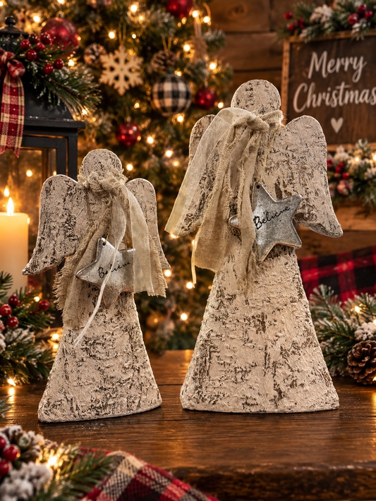 Believe Angel White Wash