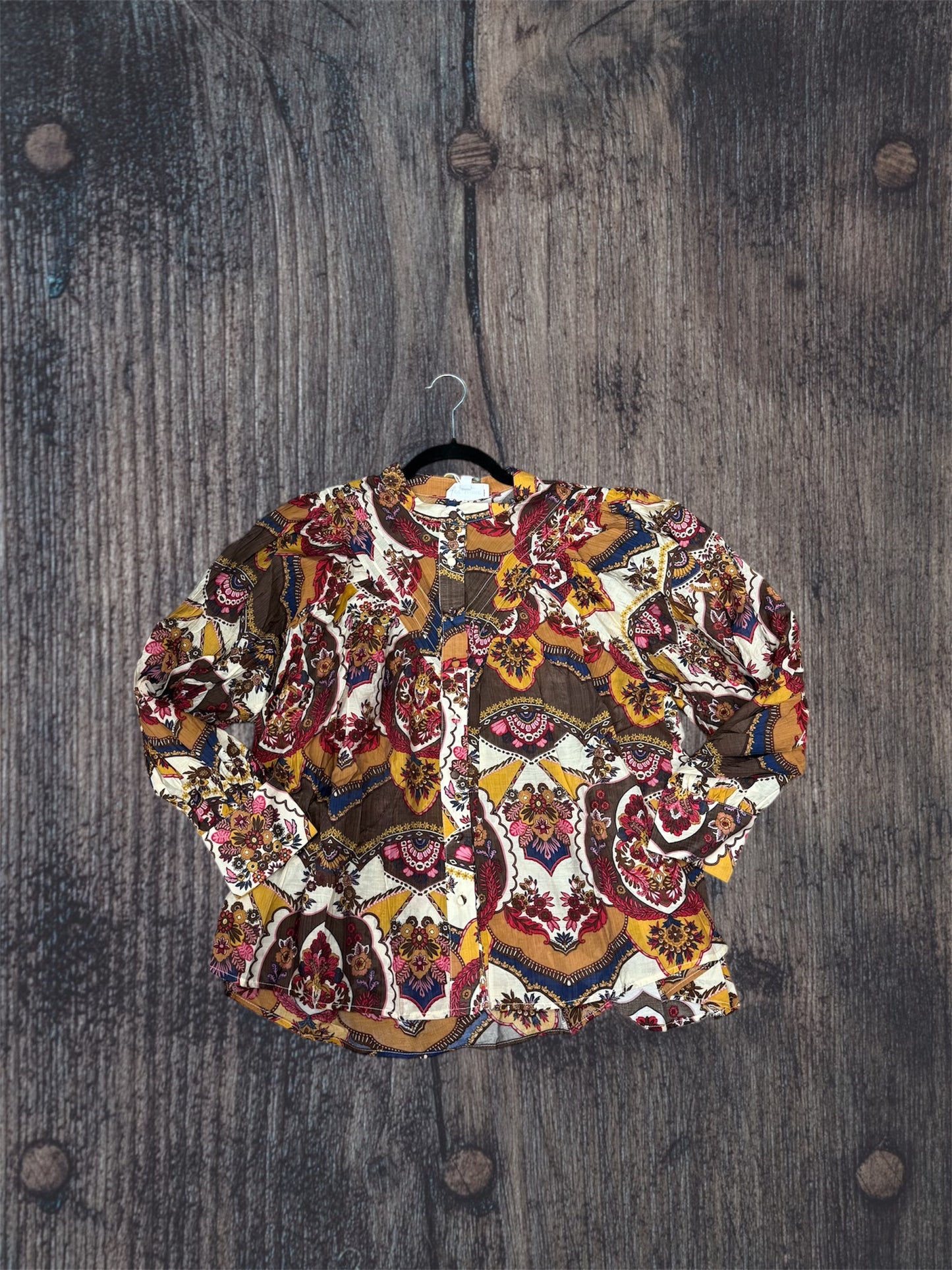 Ruby Amber Paisley Blouse