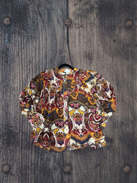 Ruby Amber Paisley Blouse