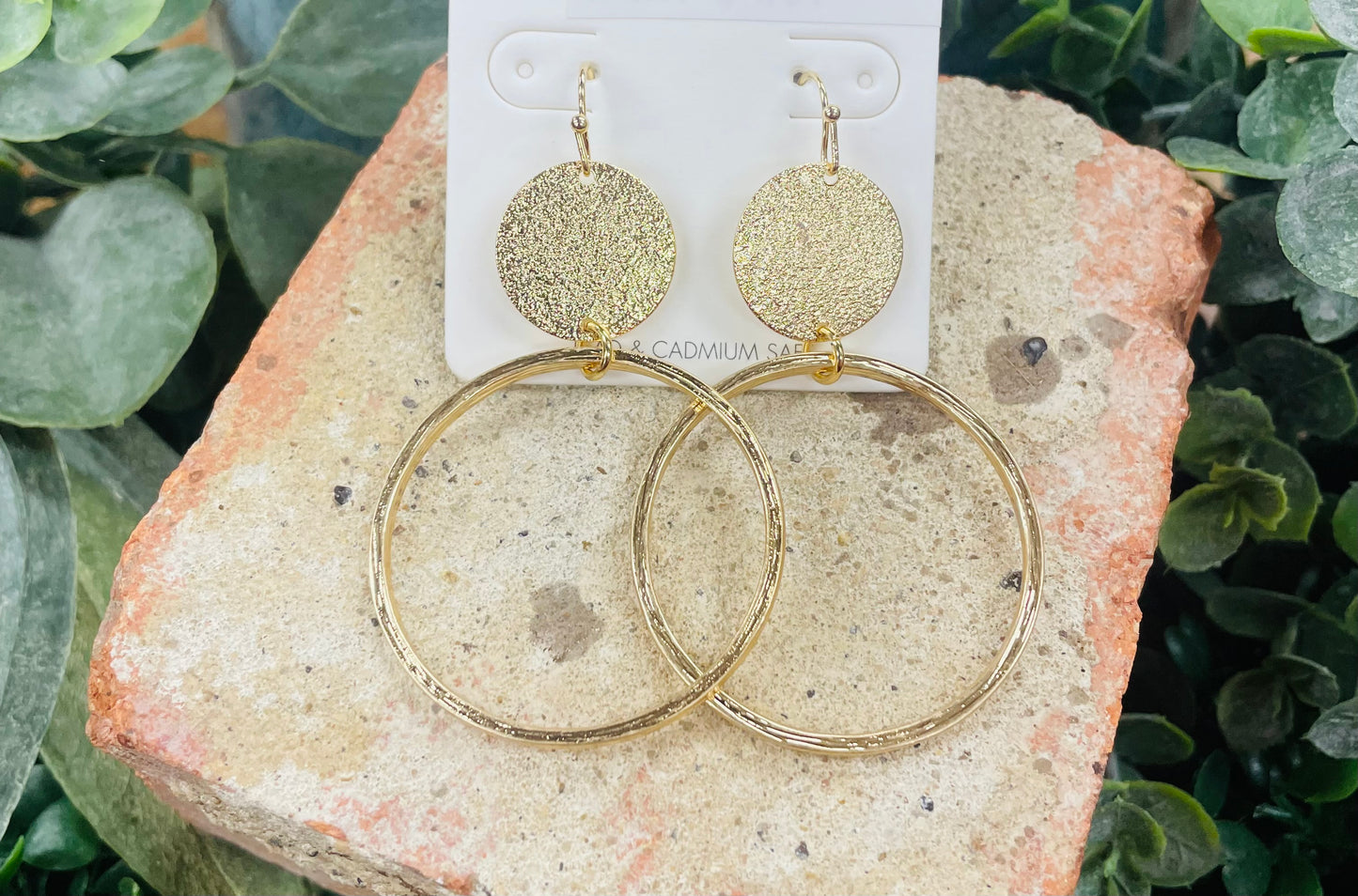 Satin Textured Earrings