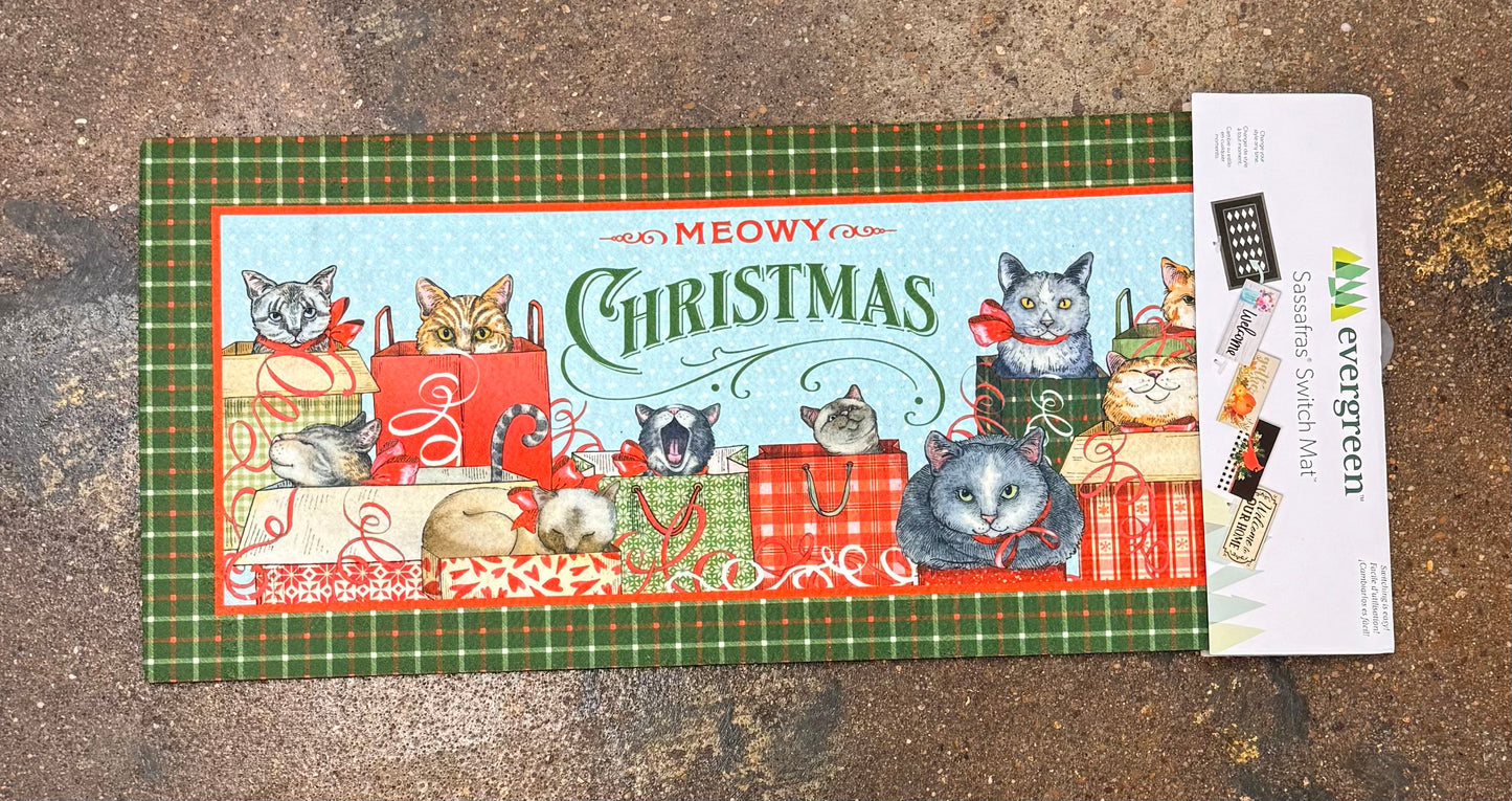 Christmas Sassafras Switch Mat