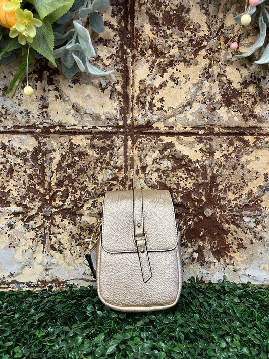 Gold Summer Crossbody Bag