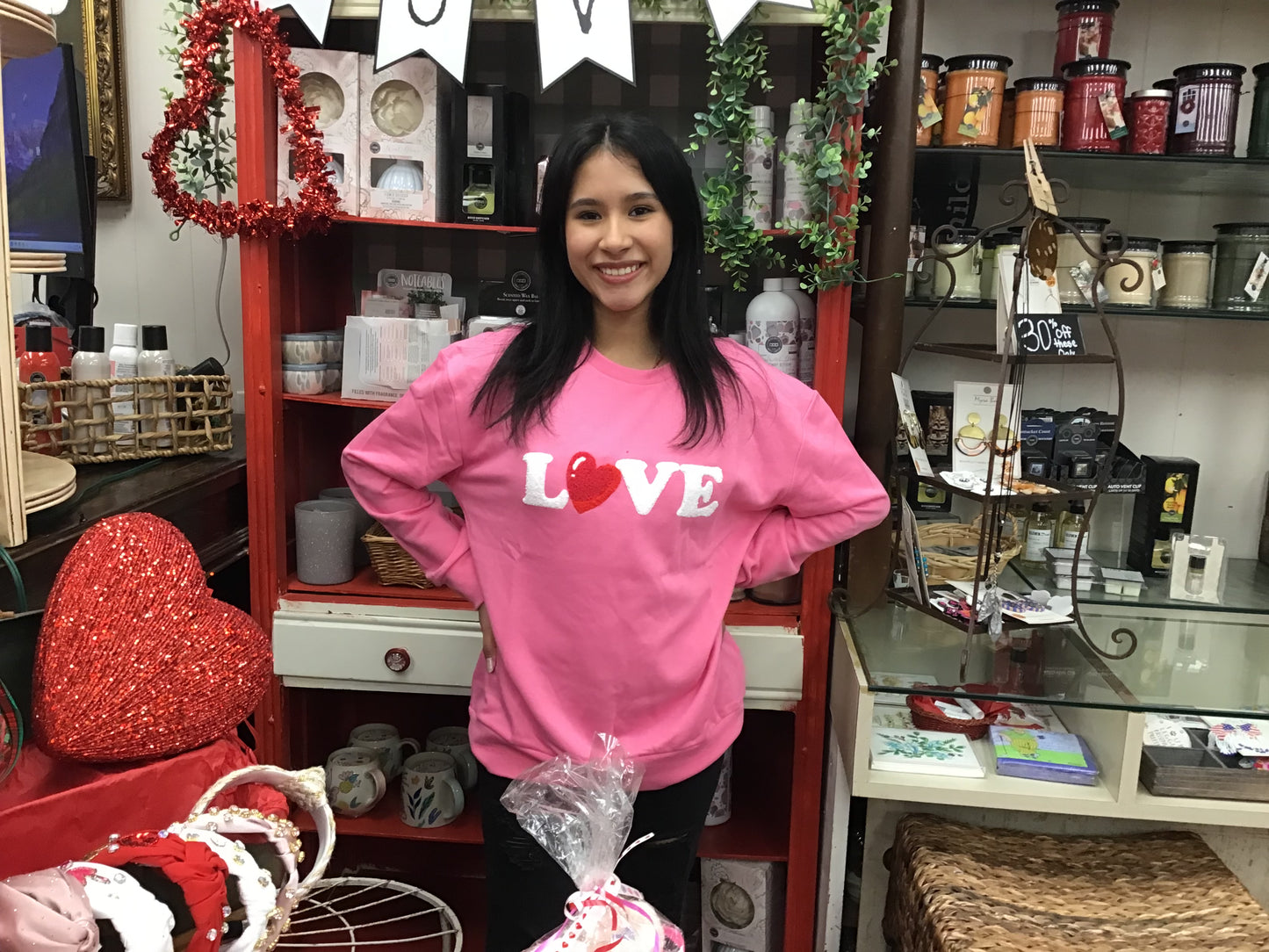 Pink Love Sweatshirt