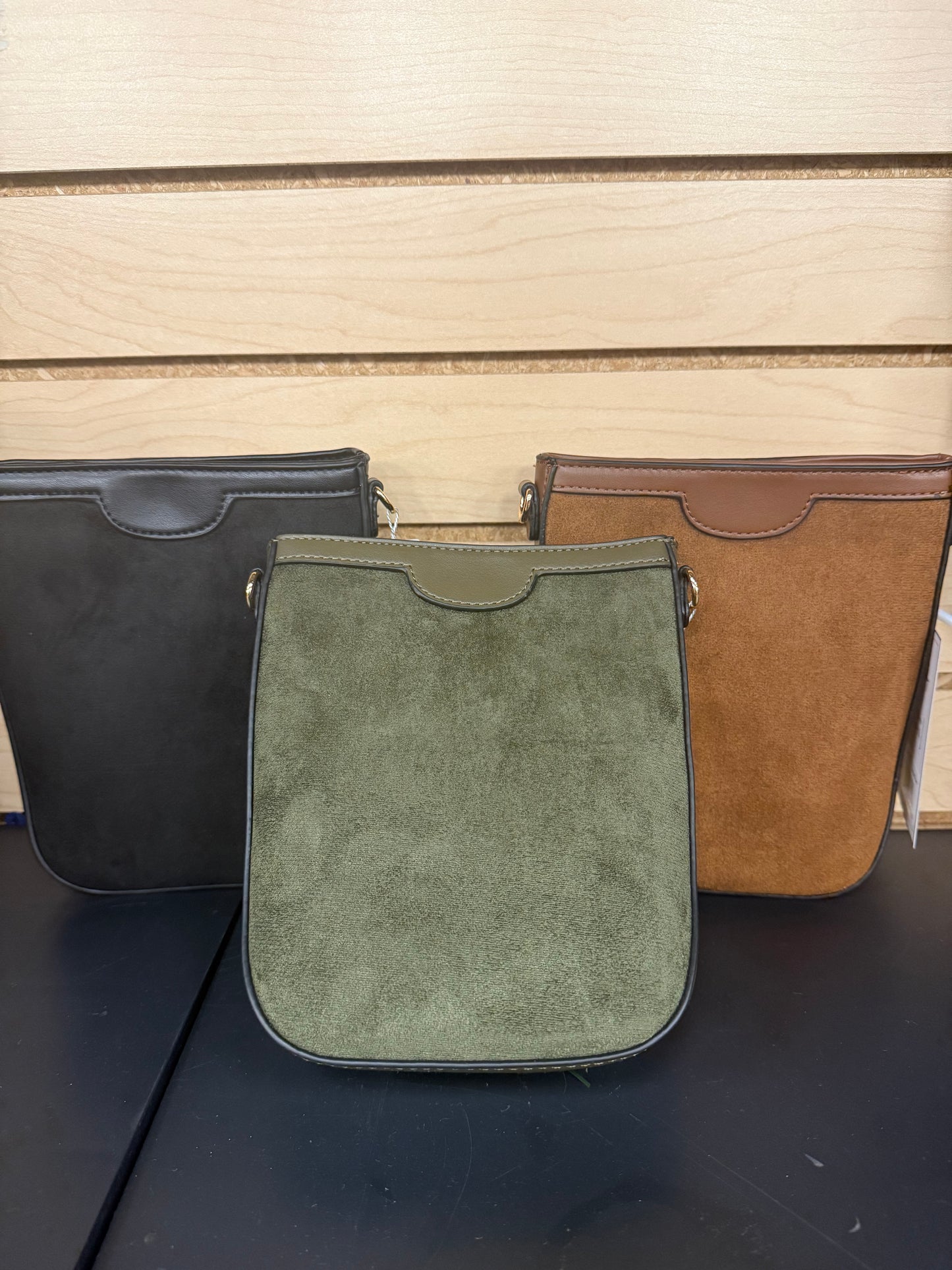 Myla Faux Suede Crossbody