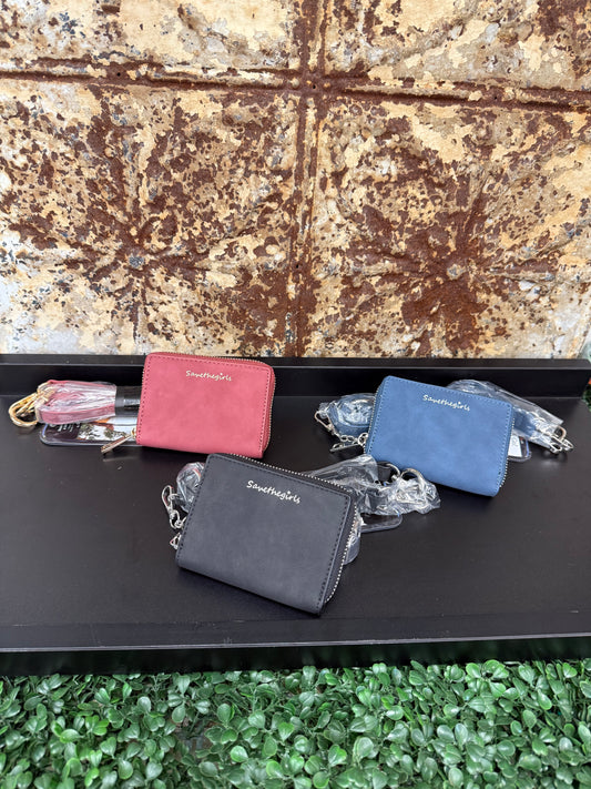 Clip & Go Vegan Leather Strap Pouch