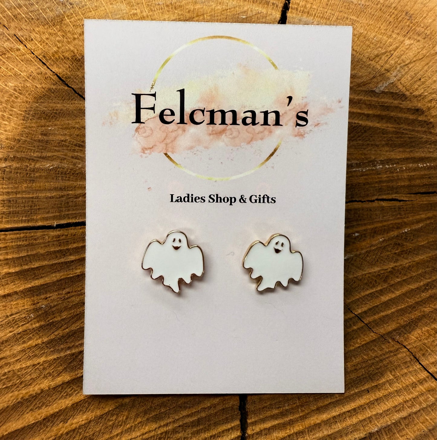 Ghost Stud Earrings