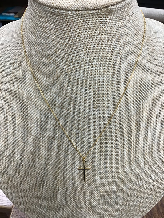 Freya Dainty Cross Necklace