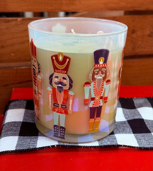 Sweet Grace Christmas Nutcracker Candle