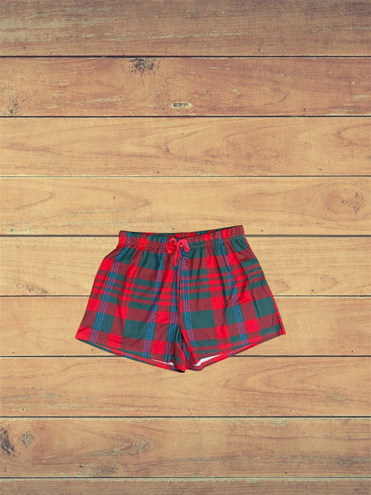 Telluride Plaid Sleep Shorts