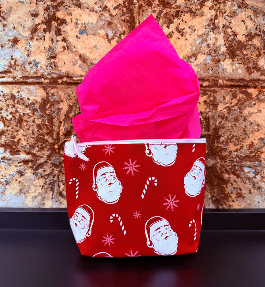 Candy Cane Cutie Cosmetic Bag