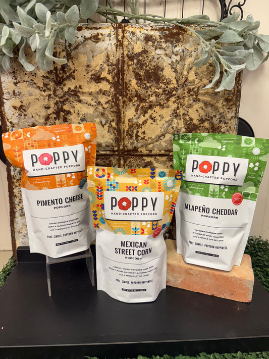 Poppy's Gourmet Popcorn Market Bag