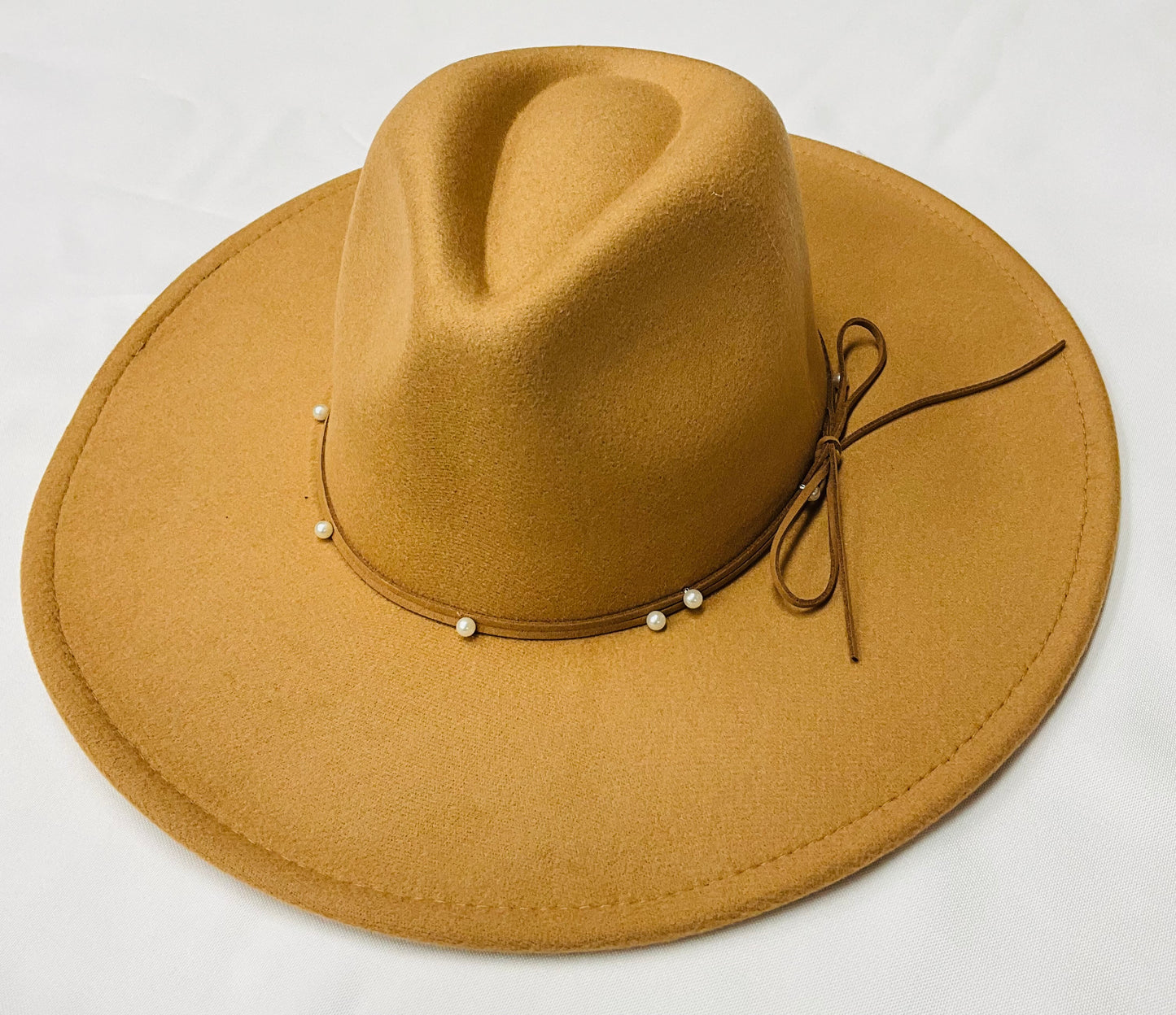 Beaded Chain Fedora Hat