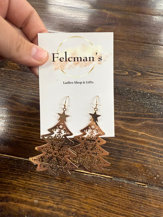 Gold Christmas Trees
