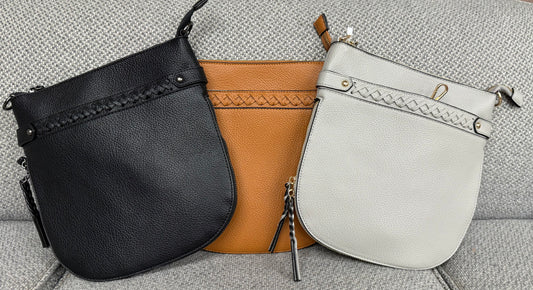 Large Braided Pocket Purses