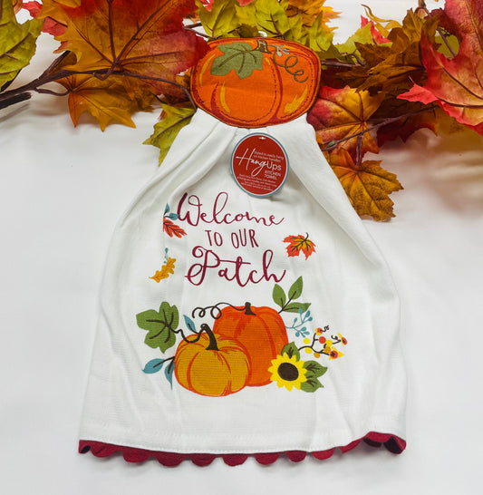 Pumpkin Patch Hangup Towel