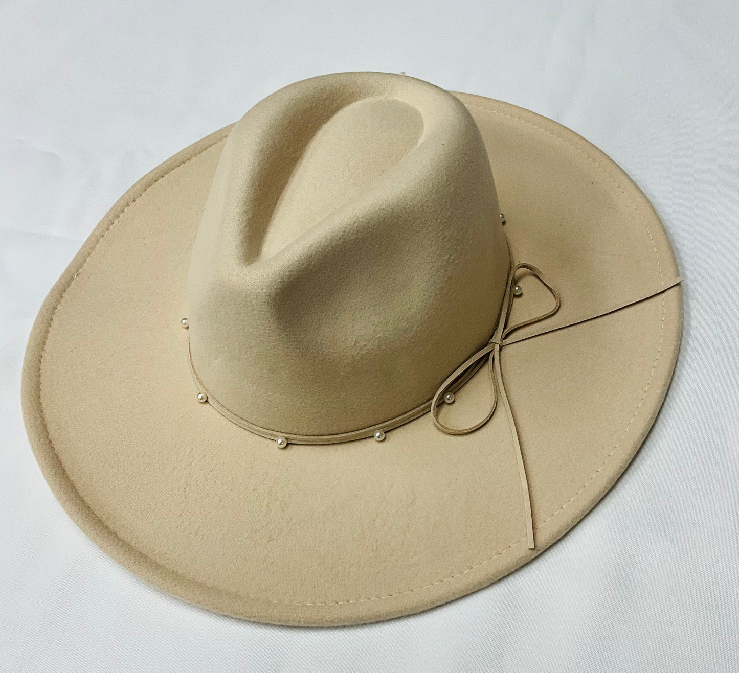 Beaded Chain Fedora Hat