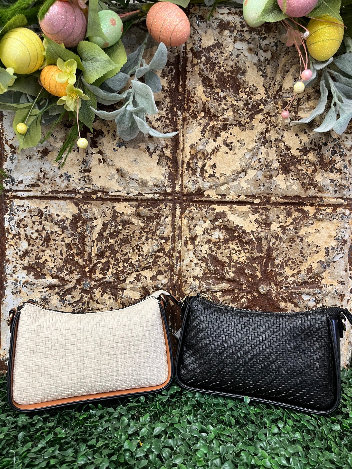 Everly Textured Crossbody Bag