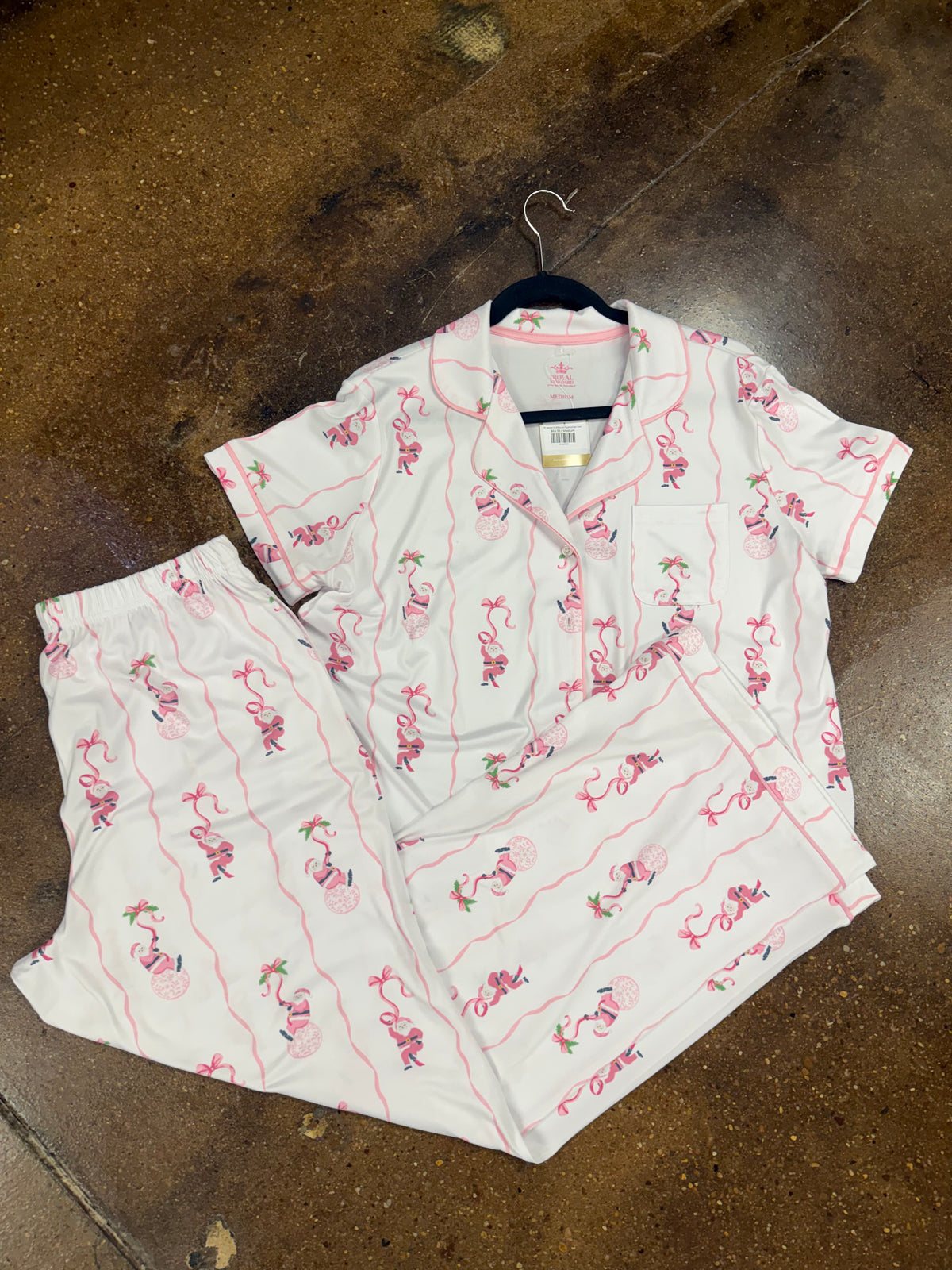 Wrapped In Ribbons Pajama Pant Sets