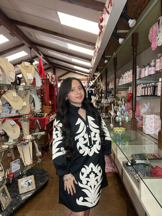 Western Paisley Dress