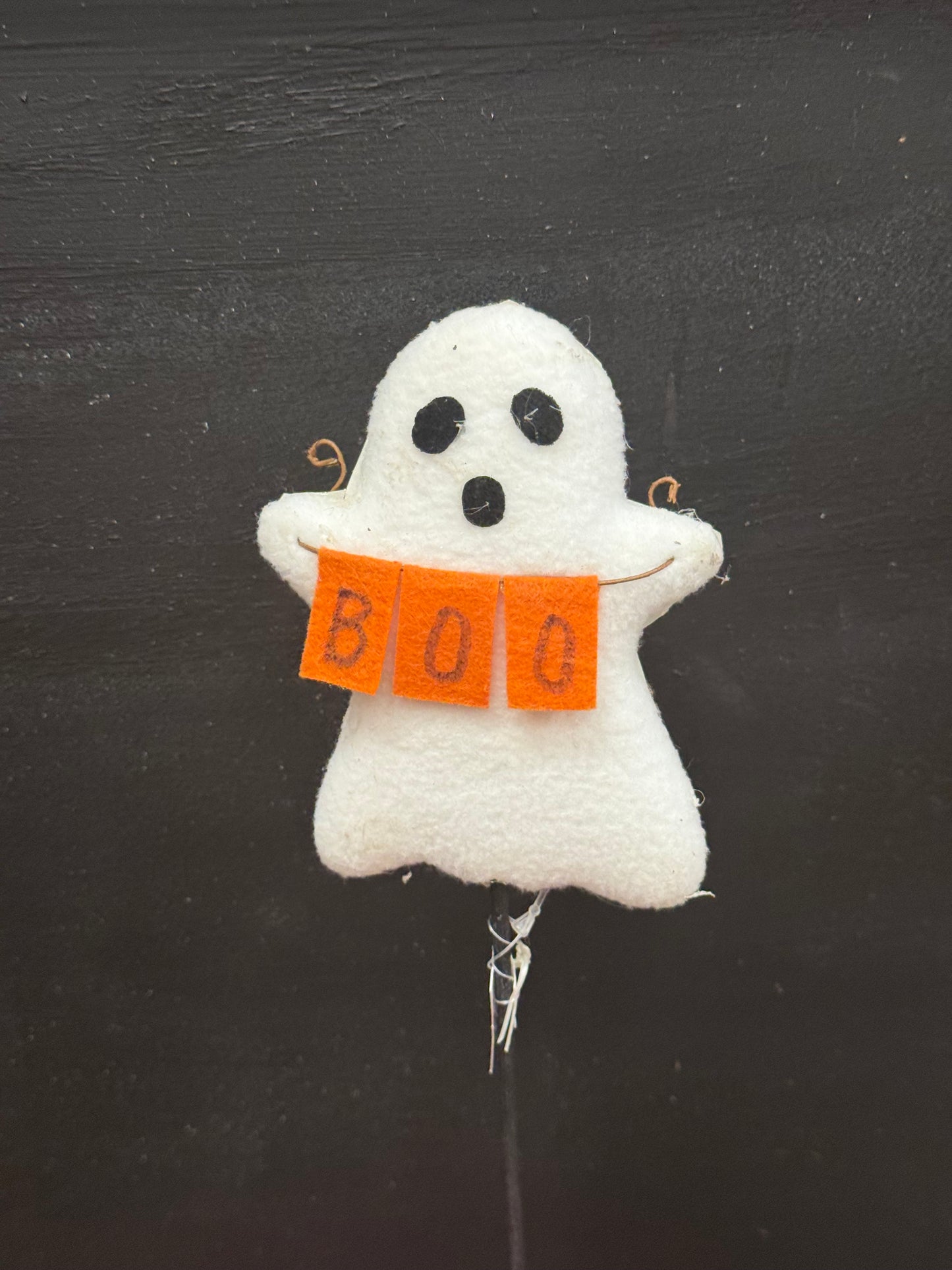 Halloween Ghost Flower Pot Pick