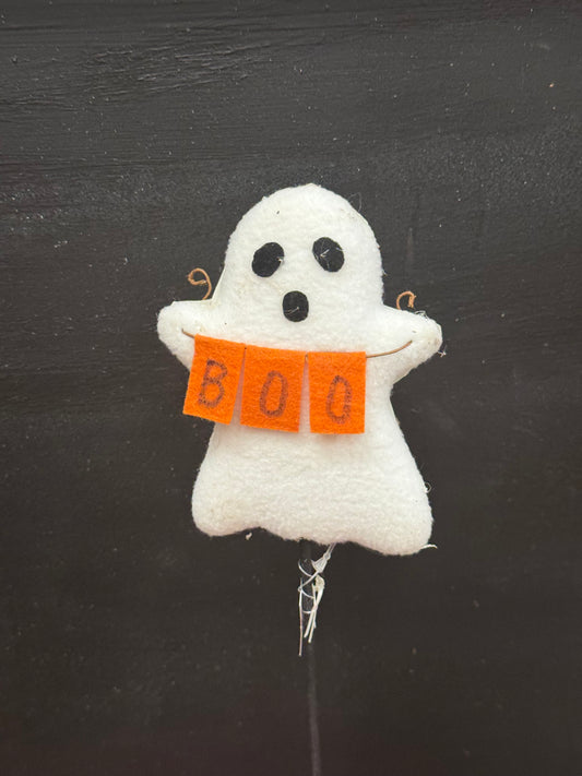 Halloween Ghost Flower Pot Pick