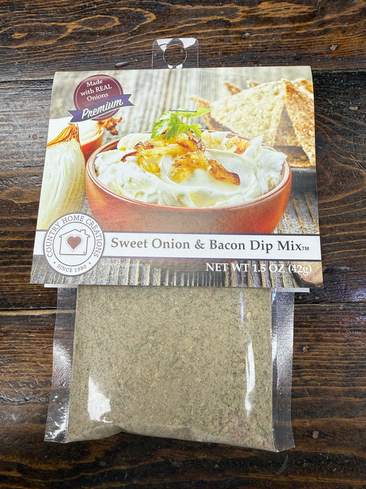 Sweet Onion & Bacon Dip Mix