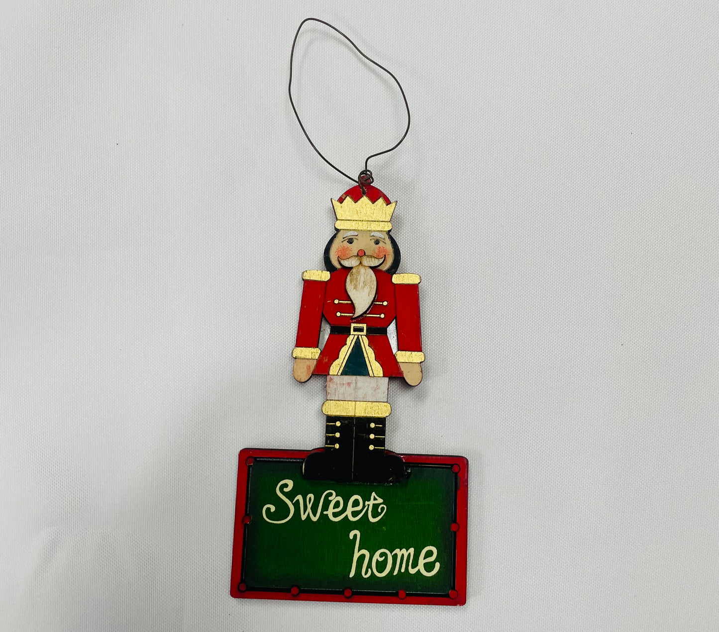 Plywood Nutcracker Ornament