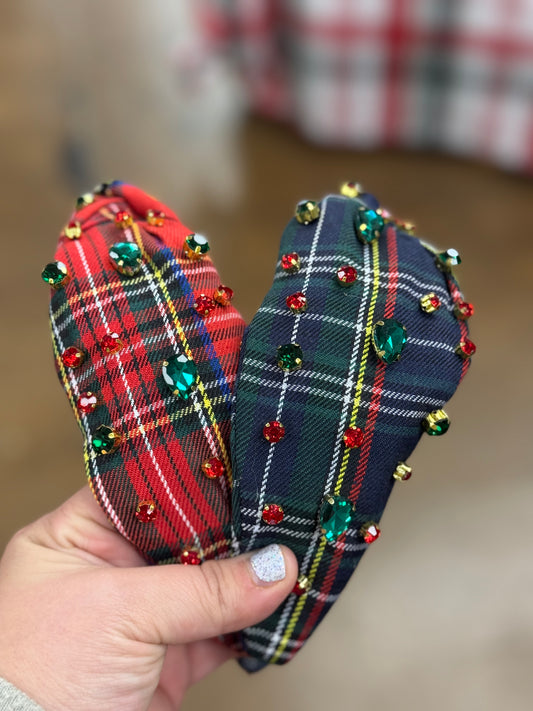 Christmas Gem Headband